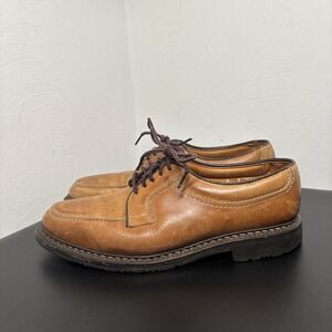 Allen Edmonds Wilbert Dress Shoes Mens Size 9D Brown Leather Casual Made USA